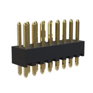 2.54mm Pitch Male Pin Header Connector H4.3mm  KLS1-207L